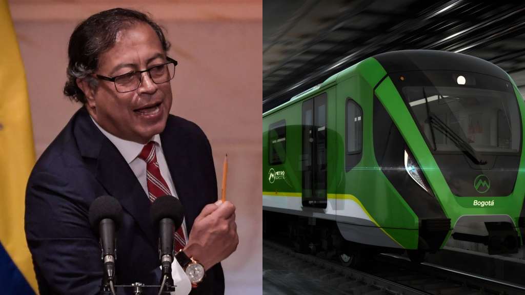 Petro crítico indagación de la Procuraduría en torno a contratos para revisar el trazado del Metro de Bogotá.