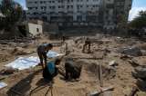 Decenas de cuerpos palestinos fueron entregados por Israel a cambio de dos rehenes
