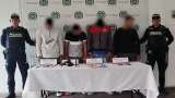 Capturan a cuatro personas mientras robaban una tienda en Bogotá