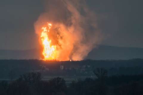 Europa: un incendio podría incrementar el costo de la calefacción