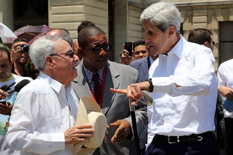 Comisión para avanzar en relación bilateral, uno de los acuerdos tras visita de Kerry a Cuba