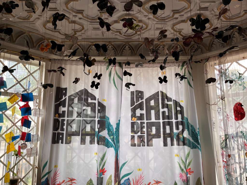 La Casa de la Paz fue creada hace tres años y está ubicada en Bogotá.