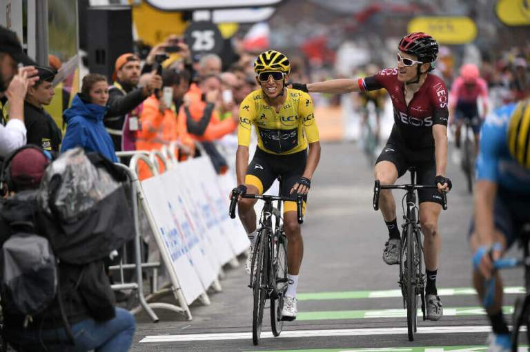 Cuando Egan Bernal dejó el ciclismo por el periodismo