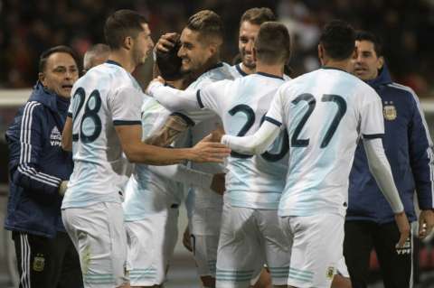 Ángel Correa le devuelve la sonrisa a Argentina
