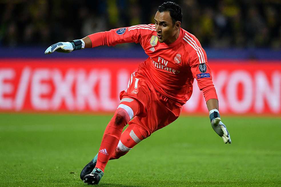 El arquero de Real Madrid, Keylor Navas. / EFE
