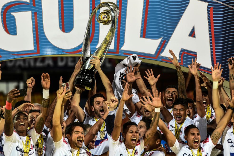 Junior campeón de la liga de Colombia en 2018.