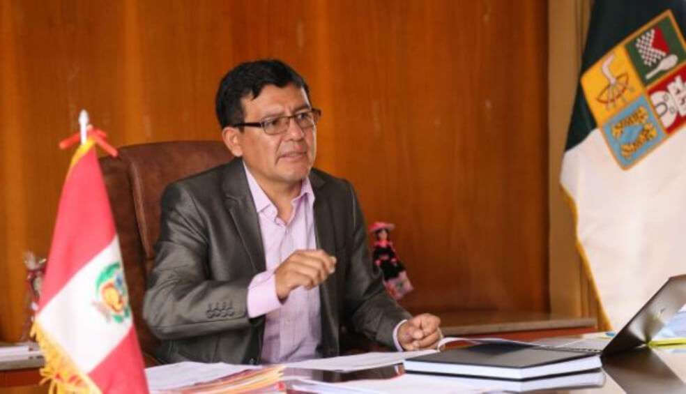 Henry López, alcalde de Huancayo, difundió un comunicado donde dice que su ciudad debe estar "libre de venezolanos". / Página Municipalidad de Huancayo