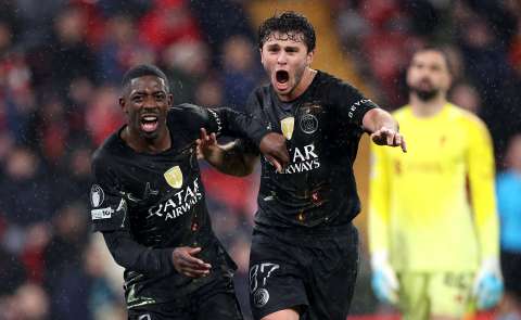 ¡París Saint-Germain, contundente! Le ganó 2-0 a Liverpool y clasificó en la Champions
