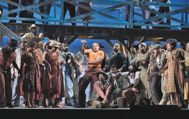 Imagen de “Porgy and Bess", cuyas piezas, grabadas en un disco del sello Verve, fueron interpretadas por Louis Armstrong y Ella Fitzgerald. / Cortesía