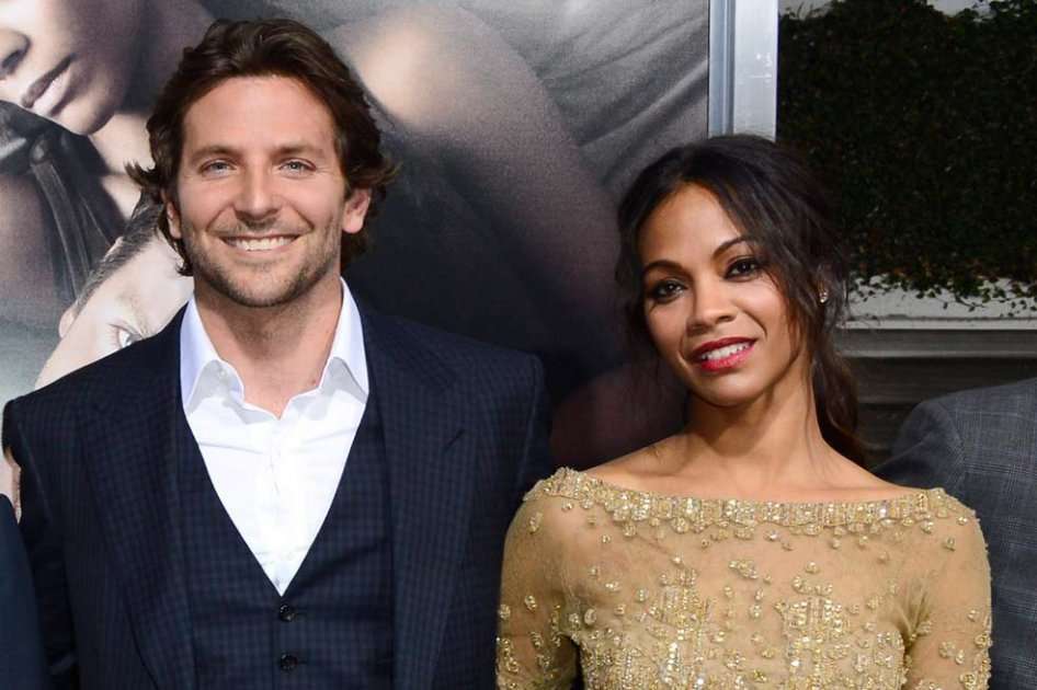 Bradley Cooper y Zoe Saldaña.