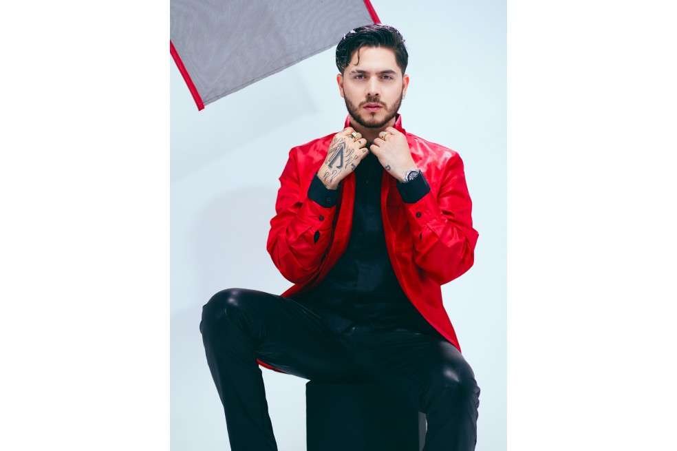 JD Pantoja, de 24 años, en una imagen promocional de "Idiota".