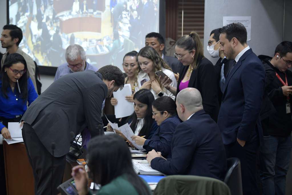 Tercer debate sobre la reforma pensional en la Comisión Séptima de la Cámara de Representantes.