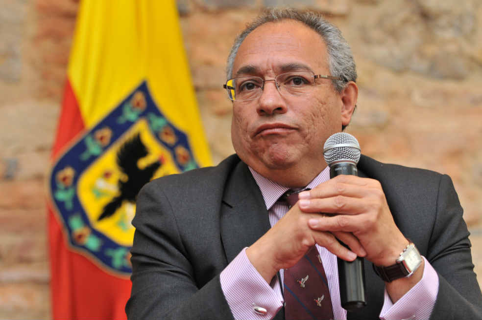 El gerente de la Empresa de Acueducto de Bogotá, Diego Bravo. / Archivo