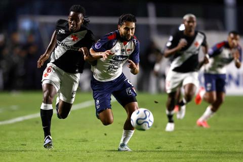 Medellín no pudo en Brasil: perdió con Vasco da Gama y quedó eliminado de la Sudamericana
