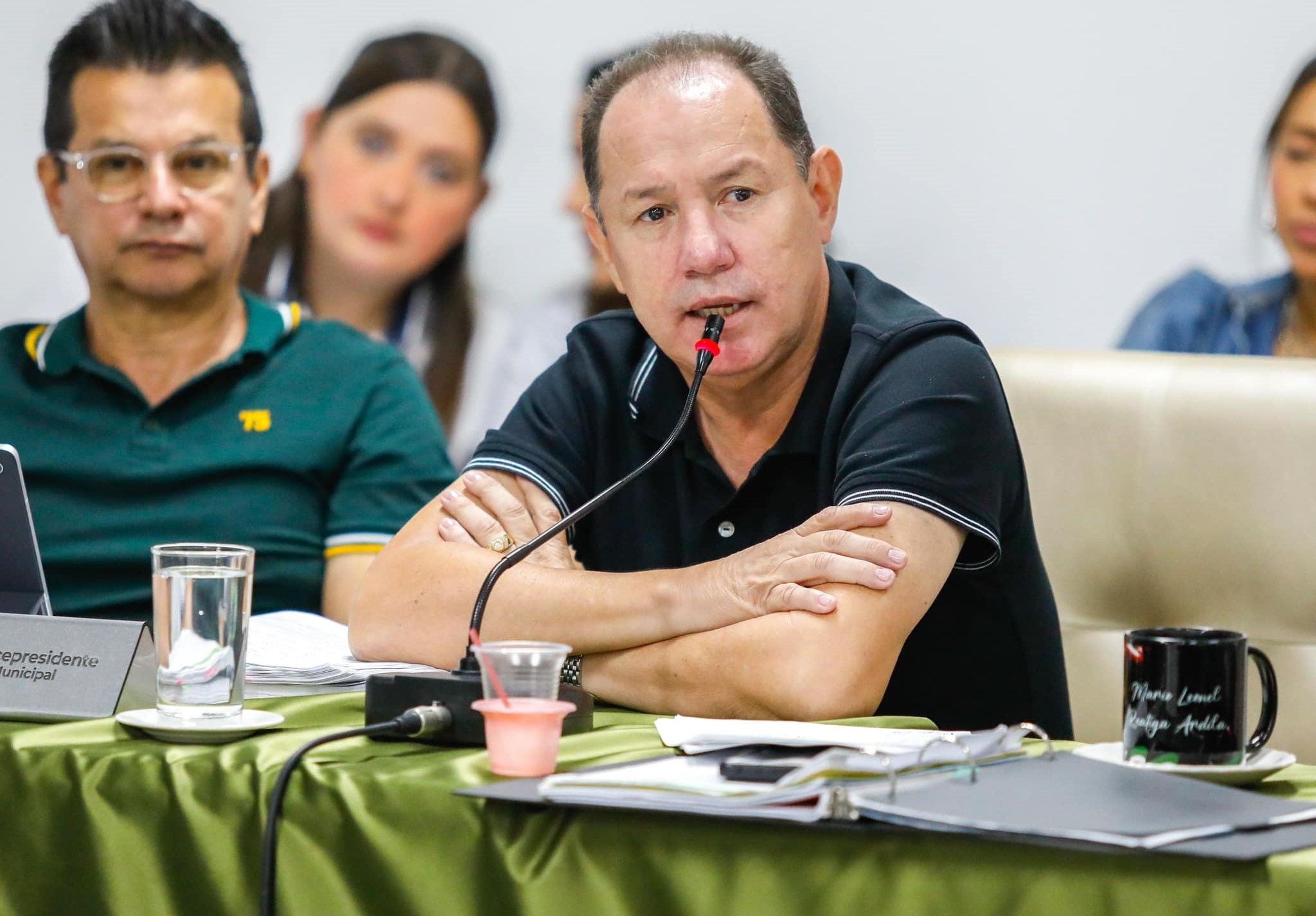 Óscar Javier Santos, alcalde de Piedecuesta