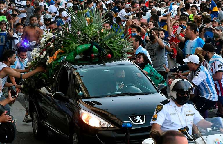 Sepelio de Diego Armando Maradona