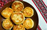 Arepitas de arroz sobrante de ayer con queso