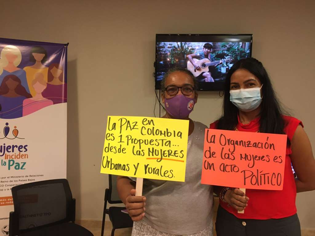 Evento de lanzamiento en Bolívar y Meta del informe de paz de Limpal sobre la implementación del enfoque de género en el Acuerdo de Paz.