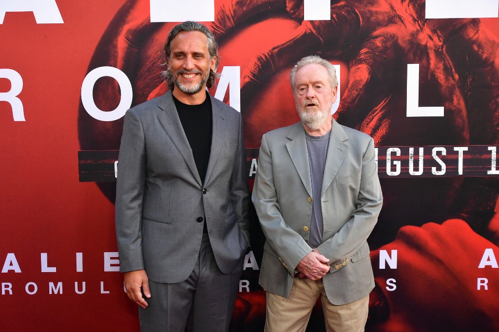 Fede Álvarez and Ridley Scott.