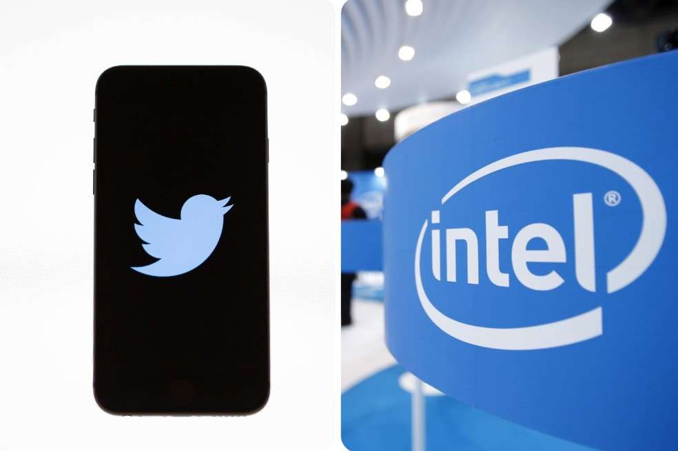 Twitter e Intel.