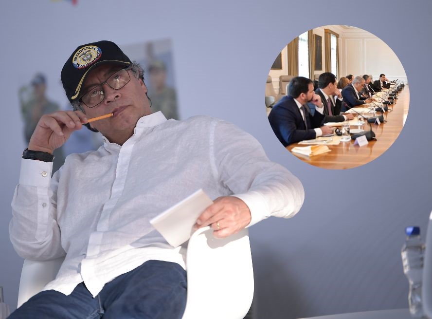 El presidente Petro busca consensos en sus reformas con el acuerdo nacional.