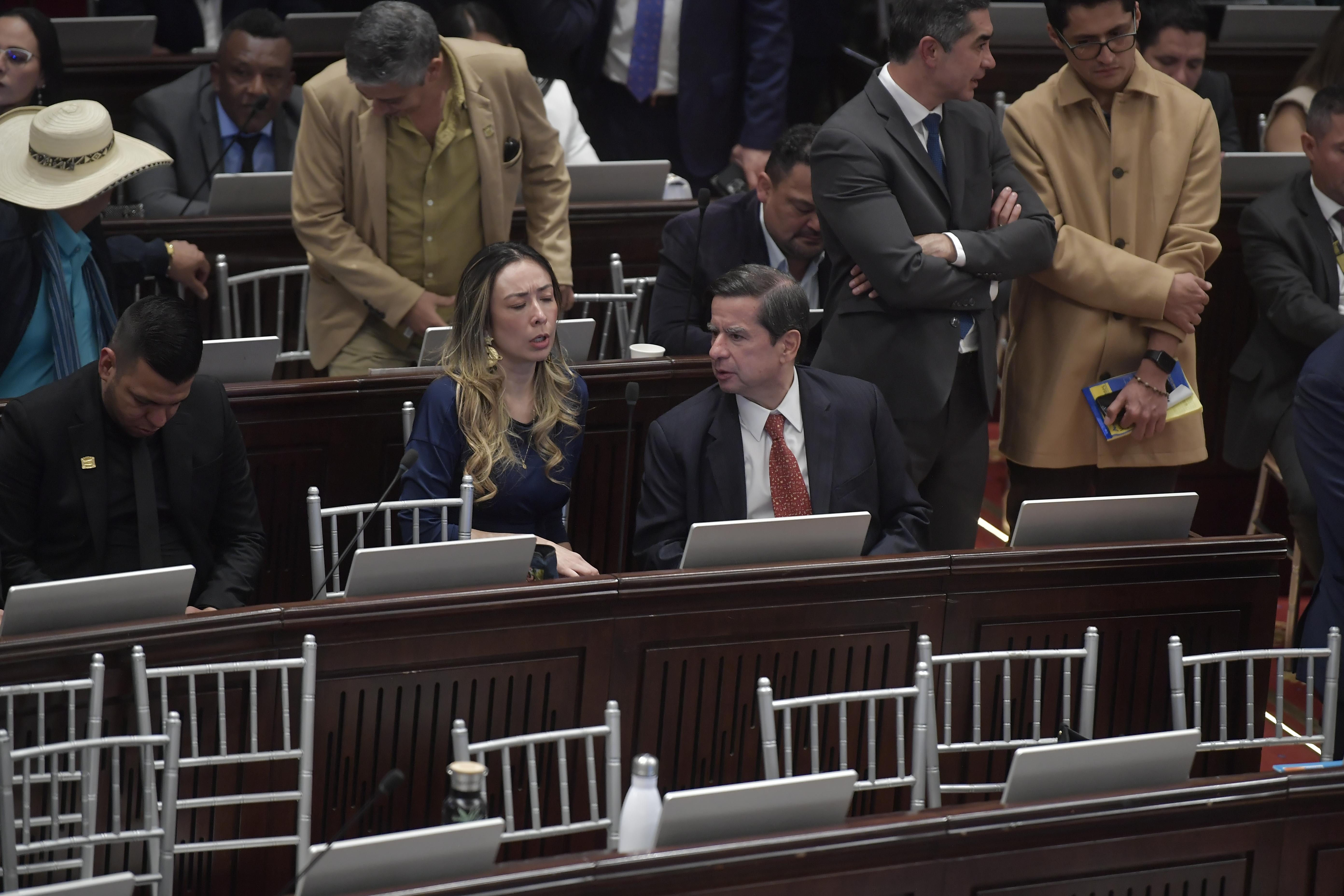 Ministro del Interior en el Congreso de la República.