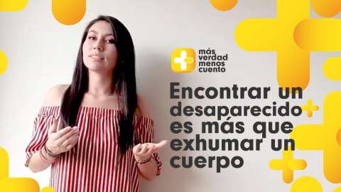 ¿Cómo se identifica a una persona dada por desaparecida?