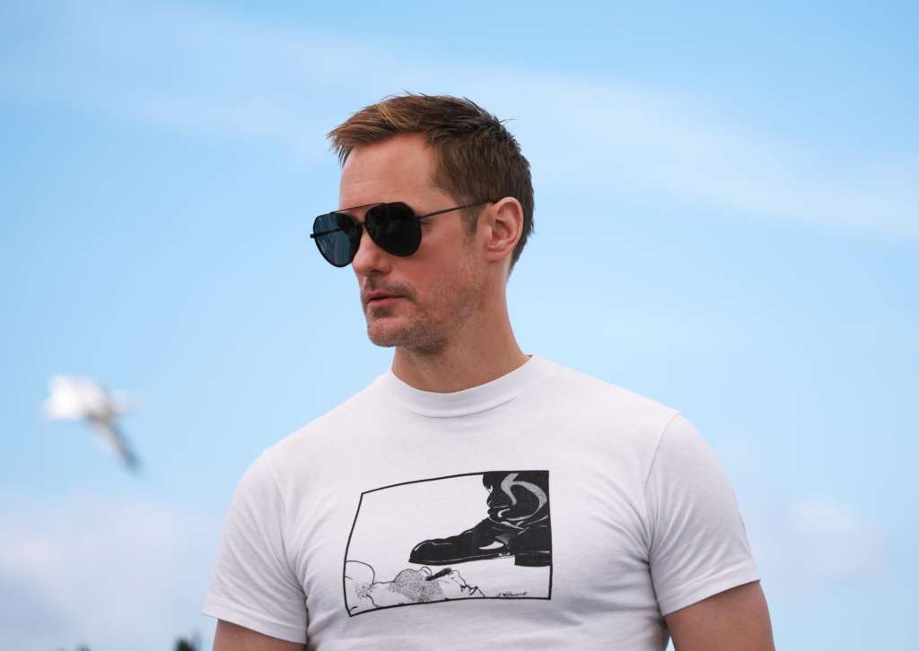 CANNES (France), 18/05/2025.- Alexander Skarsgard attends the photocall for 'Pillion' during the 78th annual Cannes Film Festival, in Cannes, France, 18 May 2025. The film festival runs from 13 to 24 May 2025. (Cine, Francia) EFE/EPA/CLEMENS BILAN