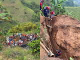 Rescatan con vida a minero atrapado por más de 30 horas bajo tierra en Valle del Cauca