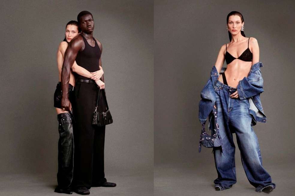 La nueva campaña de Balenciaga con Bella Hadid