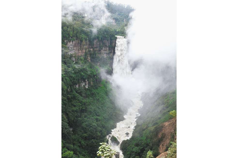 El Salto del Tequendama ha sido sitio de peregrinaje desde la época de los muiscas. / Diana Sánchez - El Espectador