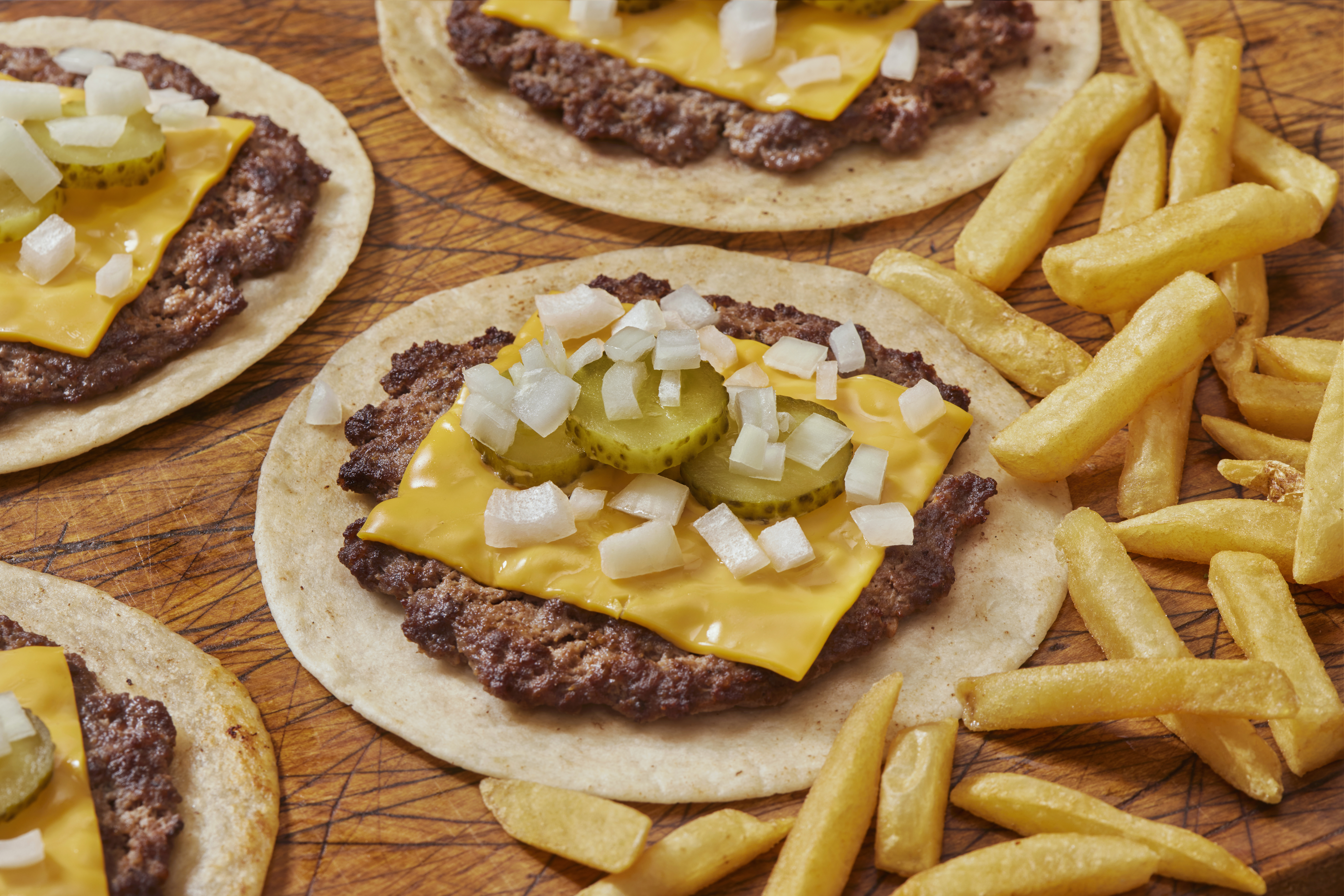 Burger Tacos
