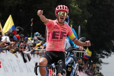 ¡Richard Carapaz, el vencedor de la etapa reina del Tour Colombia 2024!