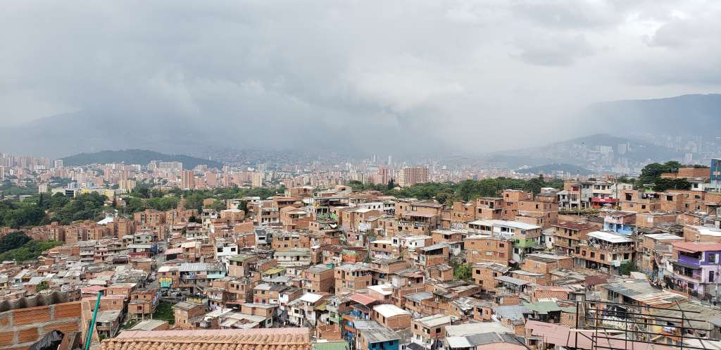 Parte alta del barrio Las Independencias, en la Comuna 13 de Medellín