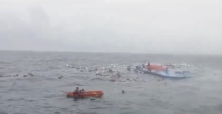 Barco naufragó en el océano Pacífico, cerca de la isla Gorgona