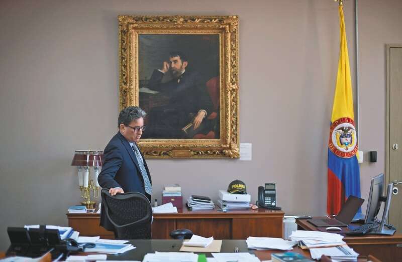 En este momento la principal preocupación de Alberto Carrasquilla, ministro de Hacienda, es el desempleo. / Fotos: Mauricio Alvarado - El Espectador