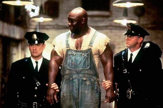 Tom Hanks, Michael Clarke Duncan y David Morse en "Milagros Inesperados".