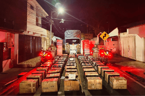 Incautan más de cuatro toneladas de marihuana en Huila: serían de las disidencias