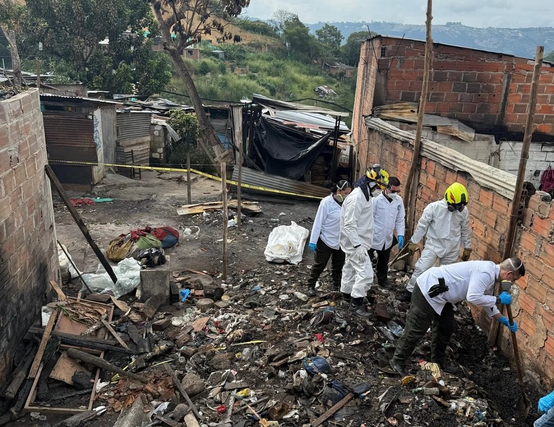 Incendio en Zarabanda, Bucaramanga