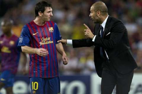 Cuando Guardiola conoció a Messi