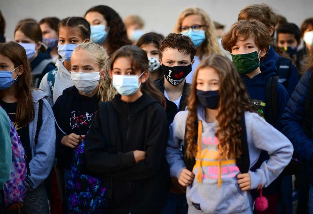 Niños de regreso a clases tras la pandemia