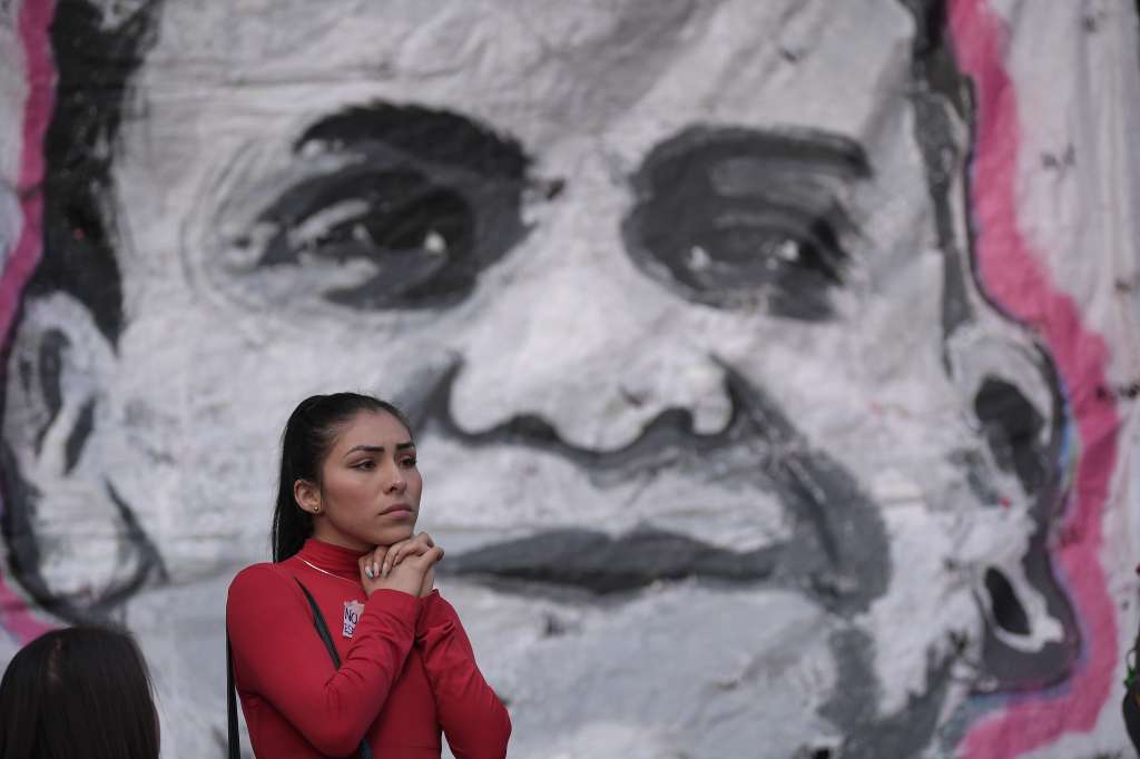 Hermana del estudiante Dilan Cruz, quién falleció a causa de un objeto contundente, lanzado por el capitán Manuel Cubillos Rodríguez del ESMAD, hechos ocurridos durante el paro nacional realizado el 23 de noviembre 2019.