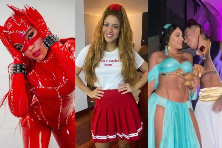 Andrea Valdiri, Ana Karina Soto, Karol G y Shakira brillaron con sus disfraces