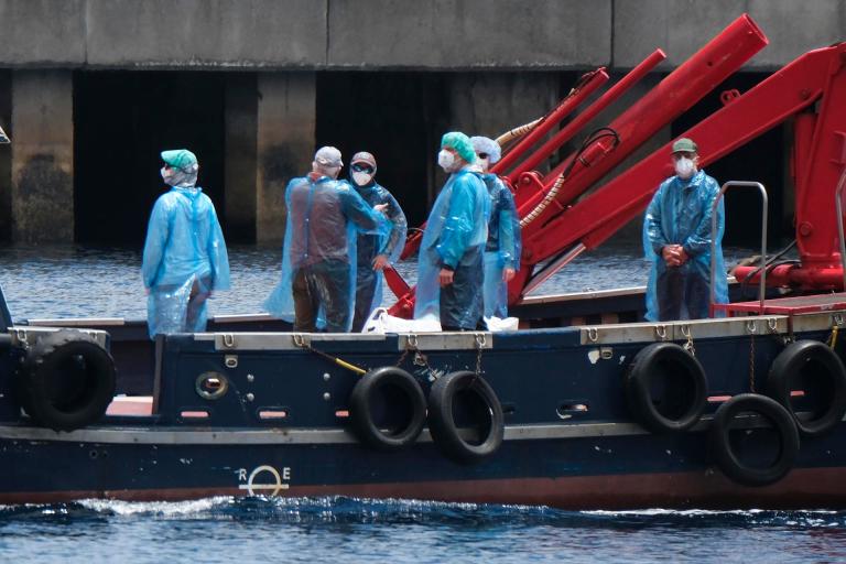 Hantavirus: finaliza el desembarco del MV Hondius y el buque se dirige a Países Bajos