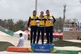 La colombiana Gabriela Bollé, oro en el BMX de los Centroamericanos
