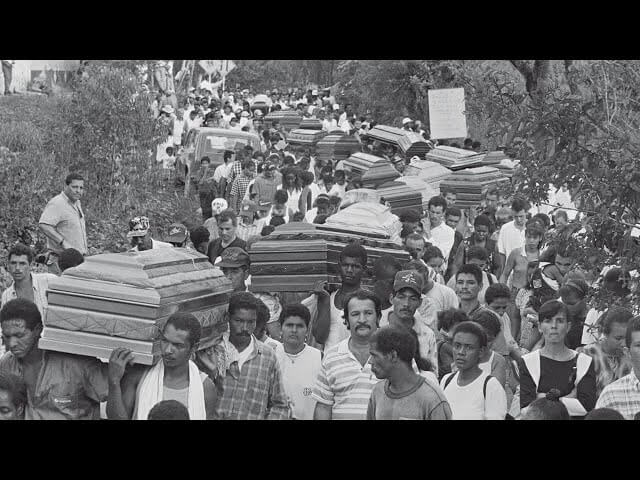 Una de las imágenes de "El testigo", documental sobre Jesús Abad Colorado y sus trabajos acerca de la violencia en Colombia. / Archivo