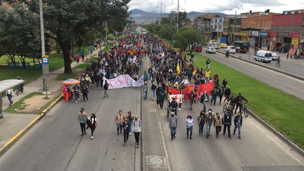 Paro nacional 21 de septiembre 2020 Bogotá