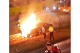 Altibajo en Avenida Boyacá con calle 80 habría provocado accidente de tránsito