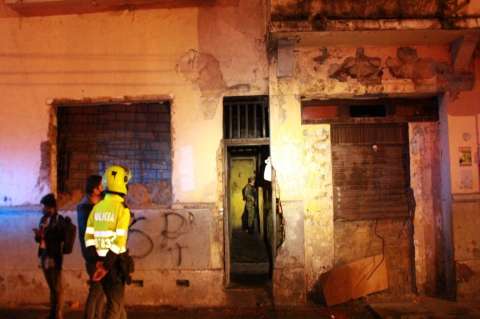 Desmantelan olla que surtía estupefacientes en el centro de Bogotá