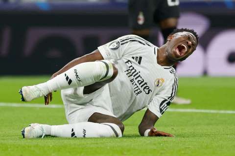Vinícius sufrió una lesión en la pierna y Real Madrid lo pierde por varios días